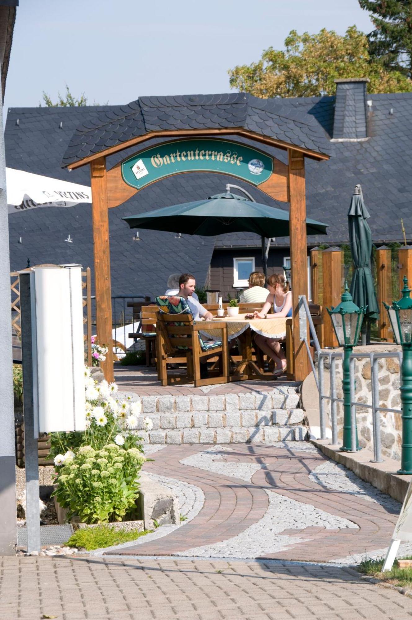 Landhotel Gasthof Zur Post Langewiese Bagian luar foto